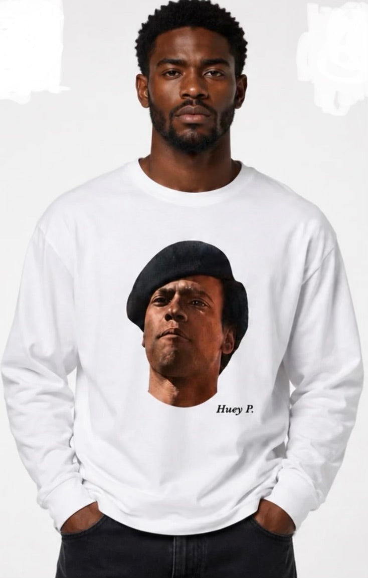 RICH CLINTON Huey P. Long Sleeve Heavy T-Shirt