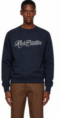 RICH CLINTON “Prosperity” True Blue Crew Neck